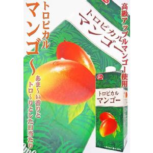 ジューシー　トロピカルマンゴージュース １Ｌパックキャップ付