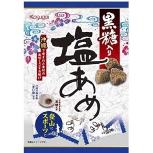 春日井製菓 黒糖入り塩あめ 79g×12袋