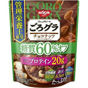 日清シスコ ごろグラ 糖質60%オフ チョコナッツ 300g×6袋
