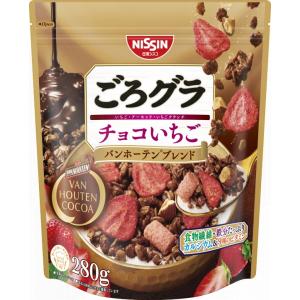 日清シスコ ごろグラ チョコいちご バンホーテンブレンド 280g×6袋