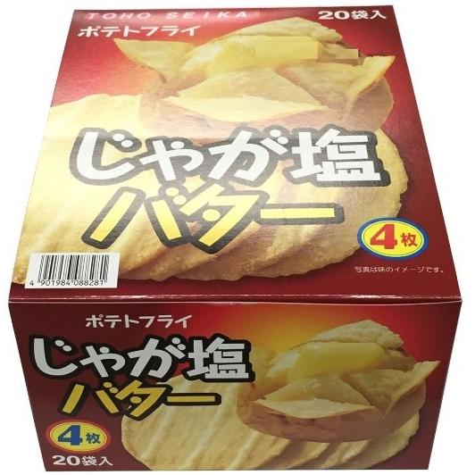 東豊製菓 ポテトフライ じゃが塩バター 11g×20袋