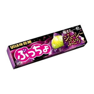 味覚糖 ぷっちょスティック すっきりぶどう 10粒×10袋｜おかげさまマーケット