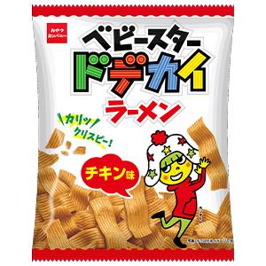 おやつカンパニー　ベビースター　超超ドデカイラーメン　ドラゴンボールＺ　チキン味 おやつカンパニー ベビースタードデカイラーメンチキン味 68g×12個