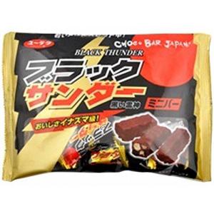 有楽製菓 ブラックサンダーミニバー 158g×12袋｜okagesama-market