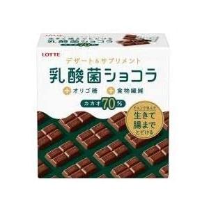 ロッテ 乳酸菌ショコラ カカオ70 48g ×6個