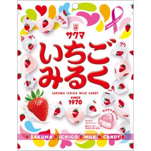 サクマ いちごみるく 83g キャンディ 飴 グミ タブレット お菓子