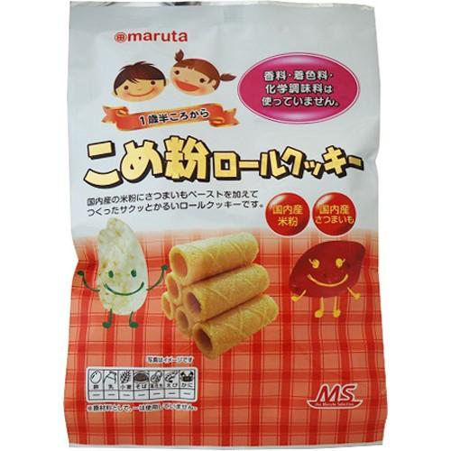 太田油脂 MS こめ粉ロールクッキー 10個 ×12袋