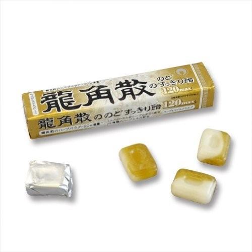 龍角散ののどすっきり飴120maxスティック 10粒×10本