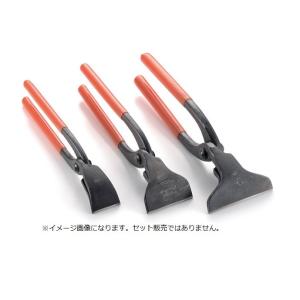 板金工具　ツカミばし　45ｍｍ巾　みまつ　グリップ付　曲り