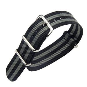 Nywing Natoベルト 16mm 18mm 20mm 22mm 24mm Ballisticナイロン時計バンド Nylon Watch Band