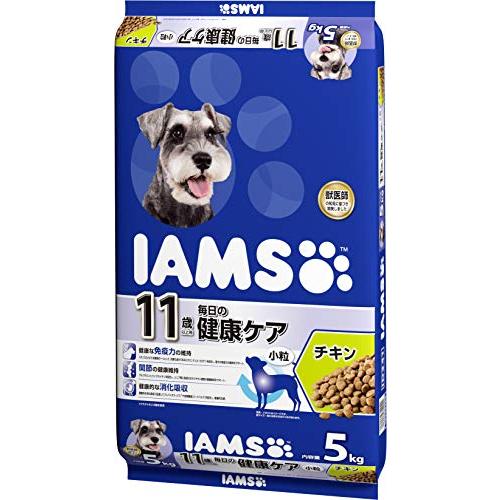 アイムス (IAMS) アイムス 11歳以上用 毎日の健康ケア 小粒 ドッグフード チキン 5kg