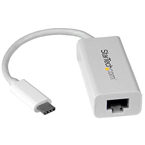 StarTech.com USB-C - ギガビット有線LAN 変換アダプタ ホワイト US1GC3...