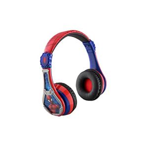 MarvelスパイダーマンホームカミングeKids Bluetoothヘッドフォンwith kid-friendlyセーフボリューム制限