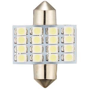 DIDA 16連 (4x4) 高輝度LED ルームランプ ホワイト 2ヶ T10×31mm｜okaidoku-store22