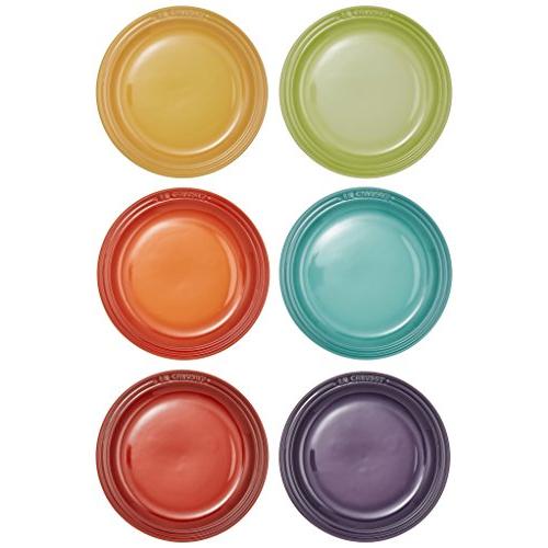 ル・クルーゼ(Le Creuset) 皿 ラウンド・プレート 18 cm レインボーコレクション 耐...