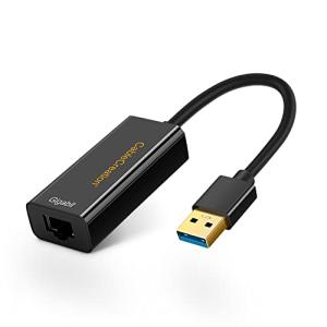 usb lan, CableCreation 超高速USB 3.0 to RJ45 ギガビットイーサネットアダプタ10/100/1000 Mbps (