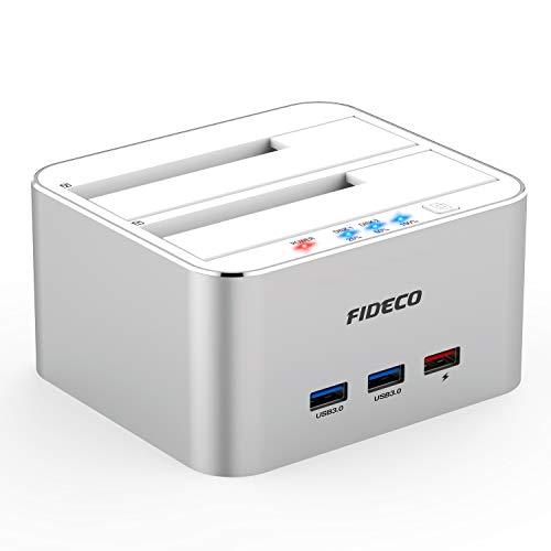 HDDスタンド FIDECO ドッキングステーション USB3.0接続 2.5/3.5インチHDD/...