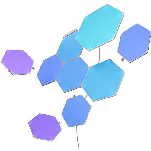 Nanoleaf(ナノリーフ) Shapes Hexagon (シェイプス ヘキサゴン) 9枚入り ...