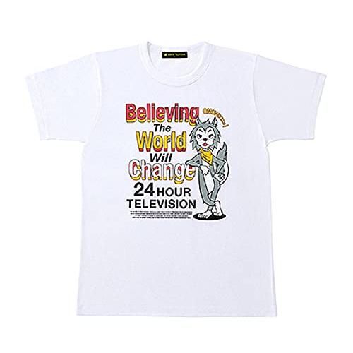 白 サイズS 2021 24時間テレビ チャリＴシャツ