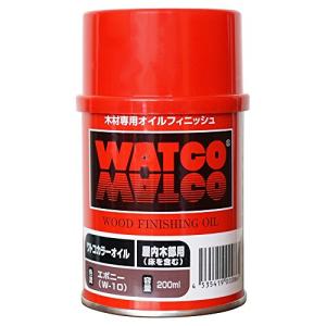 ワトコオイル エボニー W-10 200ML｜okaidoku-store22