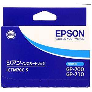 セイコーエプソン インクカートリッジ シアン (GP-700用) ICTM70C-S｜okaidoku-store22