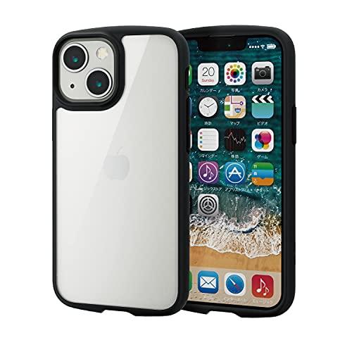 エレコム iPhone 13 mini/ハイブリッドケース/TOUGH SLIM LITE/ブラック