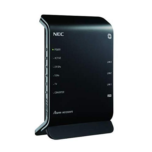 NEC 無線LAN WiFi ルーター Wi-Fi5 (11ac) / WG1200HP3 Ater...