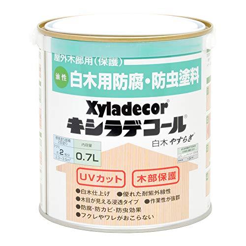 大阪ガスケミカル株式会社 キシラデコール 白木 やすらぎ 0.7L