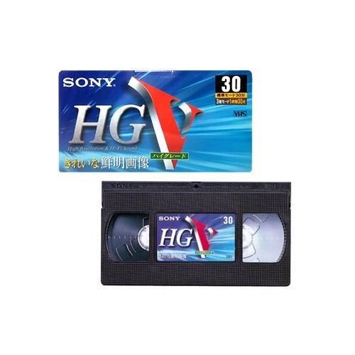 SONY 録画用VHSビデオカセットテープ 30分 ハイグレード T-30VHGK