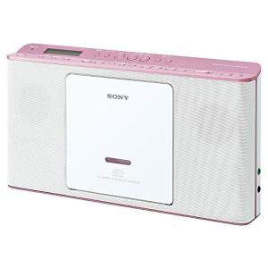 ソニー CDラジオ ZS-E80 : FM/AM/ワイドFM対応 語学学習用機能搭載 ピンク ZS-E80 P｜okaidoku-store22