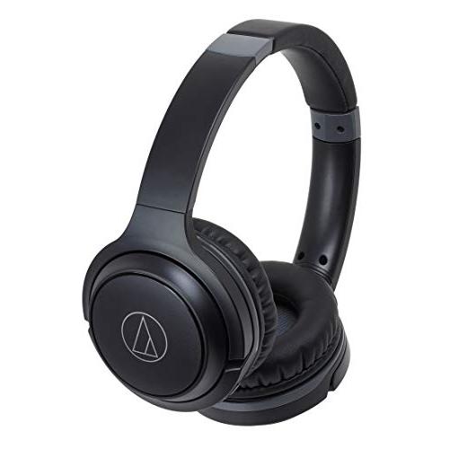 audio-technica ワイヤレスヘッドホン 最大40時間再生 ブラック ATH-S200BT...