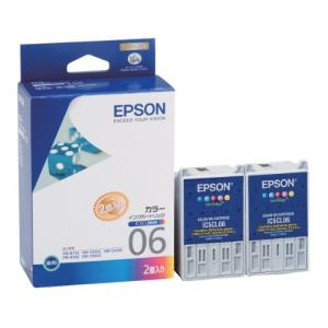 EPSON 純正インクカートリッジ IC5CL06W(5色カラー一体型インクカートリッジ×2)｜okaidoku-store22