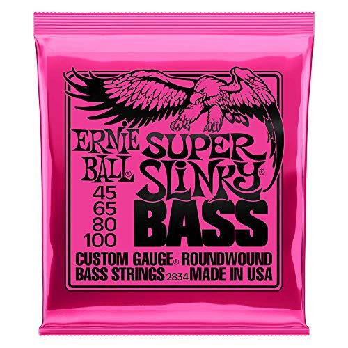 【正規品】 ERNIE BALL 2834 ベース弦 (45-100) SUPER SLINKY B...