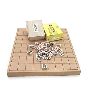 木製将棋盤セット 新桂1寸卓上接合将棋盤としっか...の商品画像