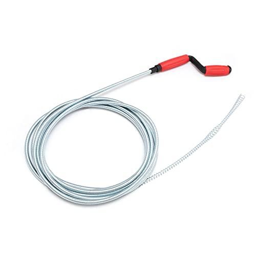 安住商事 スプリングワイヤーブラシ 5メートル 水洗パイプクリーナー トイレ キッチン 排水溝 洗面...