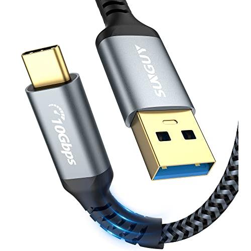 SUNGUY USB3.1 Gen2 Type C ケーブル 0.5M USB-A &amp;USB-C 1...