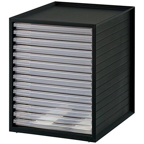 アイリスオーヤマ(IRIS OHYAMA)  超浅型14段 アイリスオーヤマ レターケース A4 3...