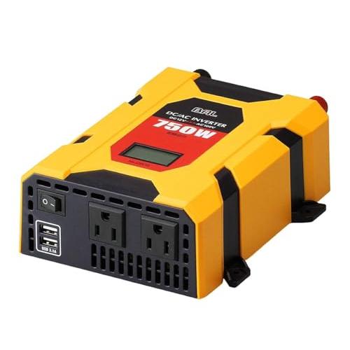 BAL ( 大橋産業 ) DC/ACインバーター 矩形波 DC12V車専用 定格出力 750W 28...