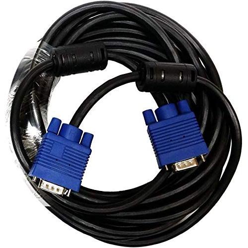 Parishop 解像度高VGA ケーブル 15ピン オス・オス 延長ケーブル VGA-VGA ディ...