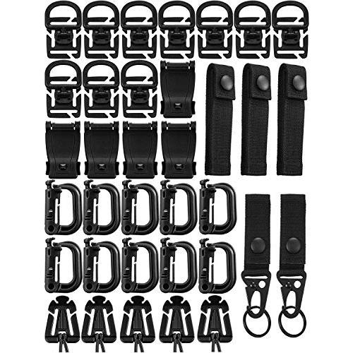 ウェブドミネーター dリング ベルトループ モール MOLLE対応 360 回転 軽量 ベルトフック...