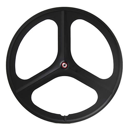 VEROMAN バトンホイール 街乗り用 スリースポーク フロント ホイール 700c 28インチ ...