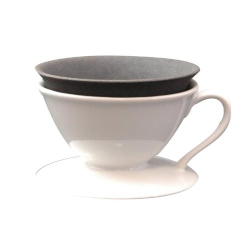 東洋セラミックス 有田焼 ニューセラミックフィルター (ドリッパー付き) ホワイト B028 フィル...