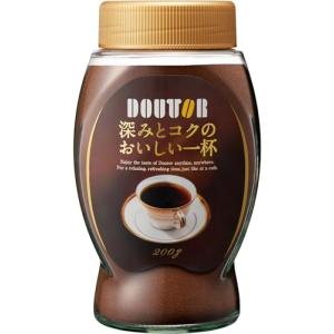 ドトールコーヒー 香り芳ばし おいしい一杯 180g瓶×12本入｜ 送料別