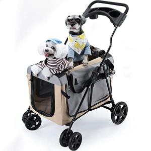 大阪熊 ペットカート ペットキャリー 分離型 犬用 バギー 折りたたみ式