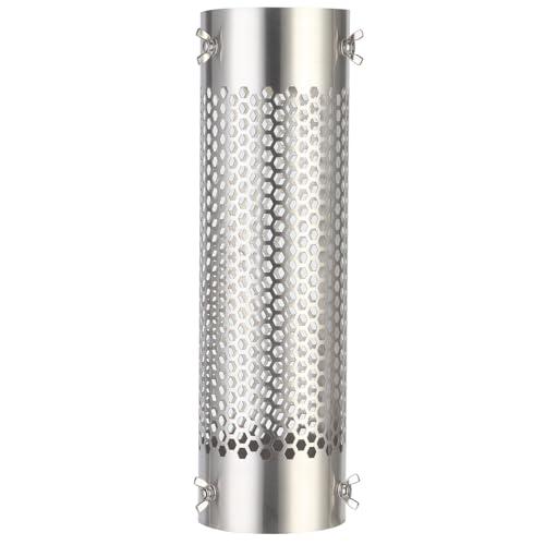 煙突ガード キャンプ 304ステンレス 焚き火台 テントプロテクター 直径12cm 長さ36.5cm...