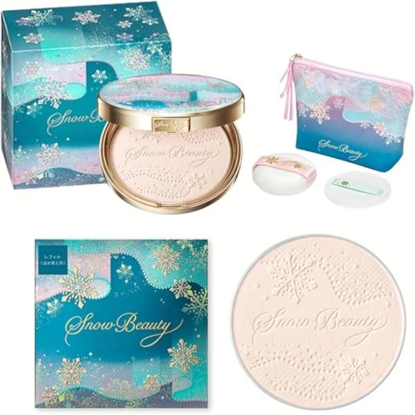 （特典あり）スノービューティー 2024 ブライトニング スキンケアパウダーA  本体25g＋ポーチ...