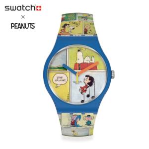 swatch × PEANUTS SMAK! ルーシースウォッチ 腕時計 スオッチ時計 スオッチ腕時計 スヌーピー腕時計 おしゃれ スヌーピーグッズ