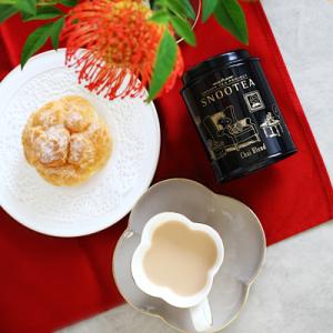SNOOTEAチャイブレンド キャニスター缶 スヌーピー 紅茶 ティーバッグ チャイ 紅茶缶 おしゃれ ギフト スヌーピーグッズ