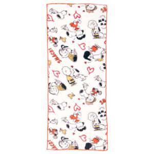 スヌーピー クイックドライフェイスタオル (SMAK2)