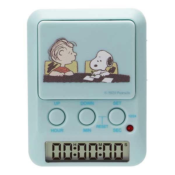 スヌーピー ラーニングタイマー (グリーン)  SNOOPY タイマー 勉強タイマー 学習用タイマー...